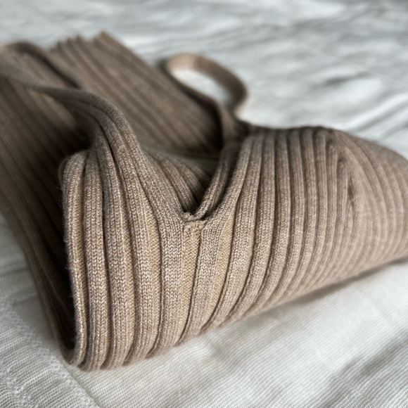 H&M Beige Ribbed Camisole - Picture 6 of 6
